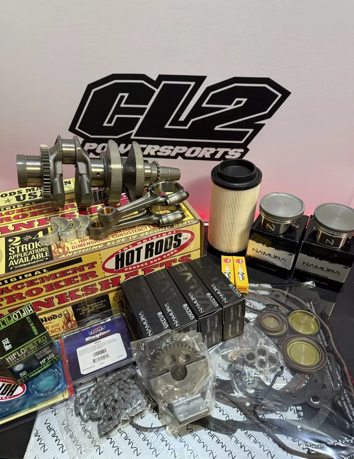 14-23 Polaris Sportsman 1000 Complete Engine Motor Rebuild Kit