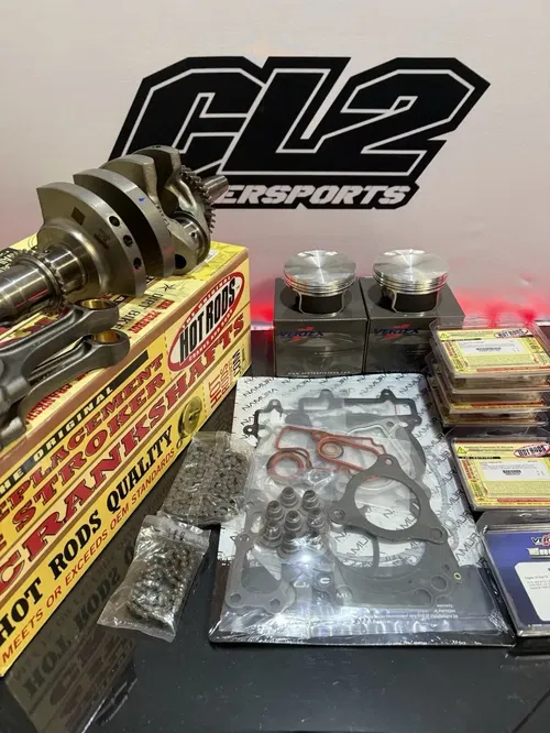 Polaris RZR Turbo S, R, Pro XP Engine Rebuild Kit - Crankshaft Pistons