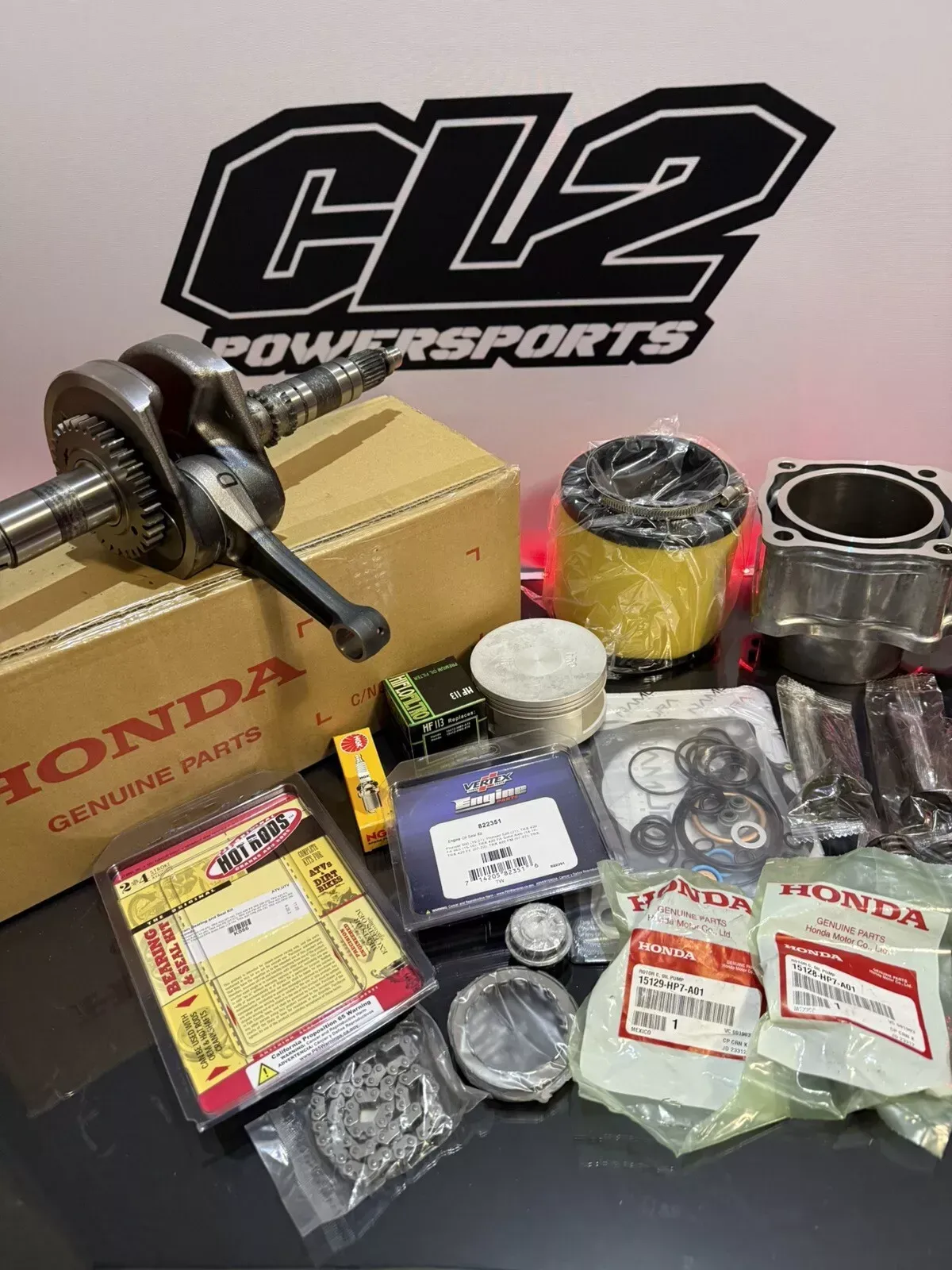 Honda Foreman Rubicon 520 FA Complete Engine Motor Rebuild Kit 2020-2025