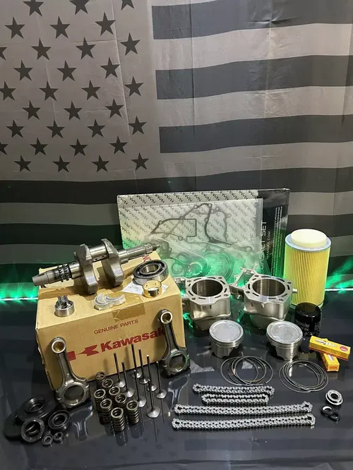 12-13 Kawasaki Teryx 4 T4 750 Complete Engine Motor Rebuild Kit