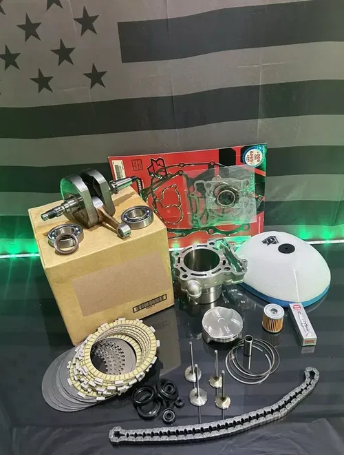 11-14 Kawasaki KX250F Complete Engine Motor Rebuild Kit