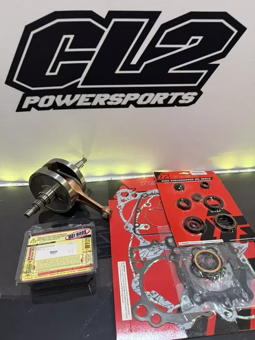Suzuki 2010-2015 RMZ 250 Bottom End Rebuild Kit - Crankshaft Bearings Gaskets