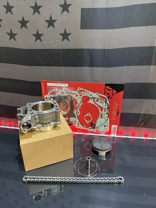 04-17 Honda CRF250X CRF 250X  - Piston / Cylinder / Gaskets / Timing Chain