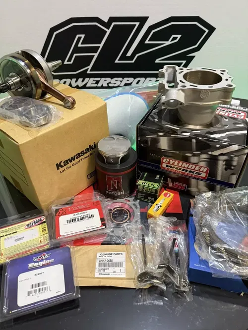 2017-2019 Kawasaki KX250F Complete Engine Motor Rebuild Kit