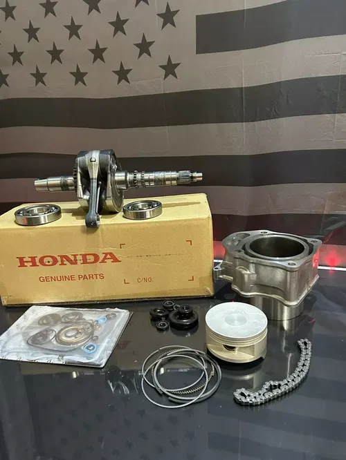 14-23 Honda Pioneer/Foreman/Rubicon 500 Rebuild Kit - Crankshaft Piston Cylinder