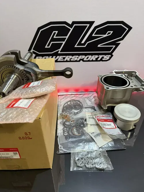 2015-2024 Honda Rincon 680 Rebuild Kit - Crankshaft Piston Cylinder Bearings