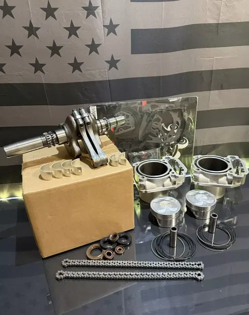 11-15 Can-Am Outlander 800 800R Engine Rebuild Kit - Crankshaft Piston Cylinder