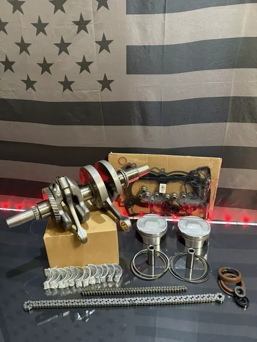 Polaris 13-14 RZR 900 Engine Motor Rebuild Kit - Crankshaft Pistons Bearings