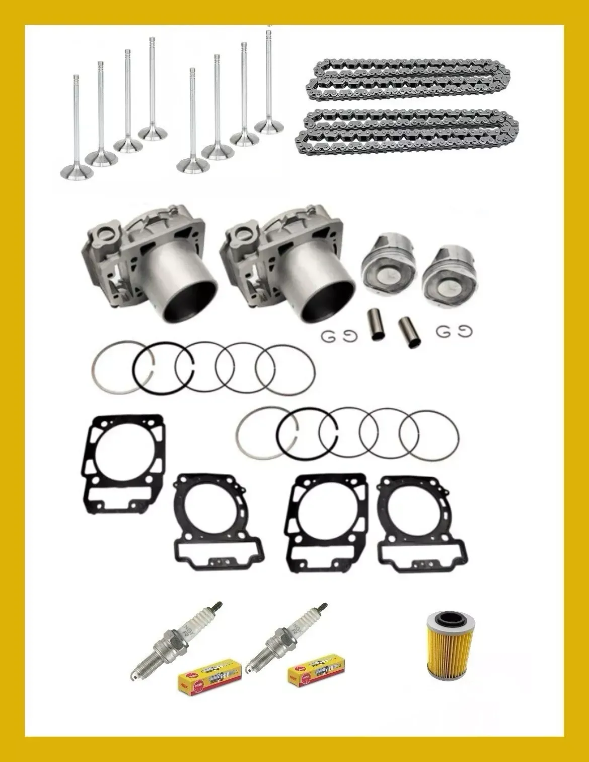 11-15 Can-Am Renegade 800 800R Top End Rebuild Kit