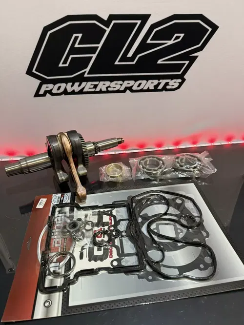 2018-2022 Polaris RZR 570 Bottom End Rebuild Kit - Crankshaft Bearings Gaskets