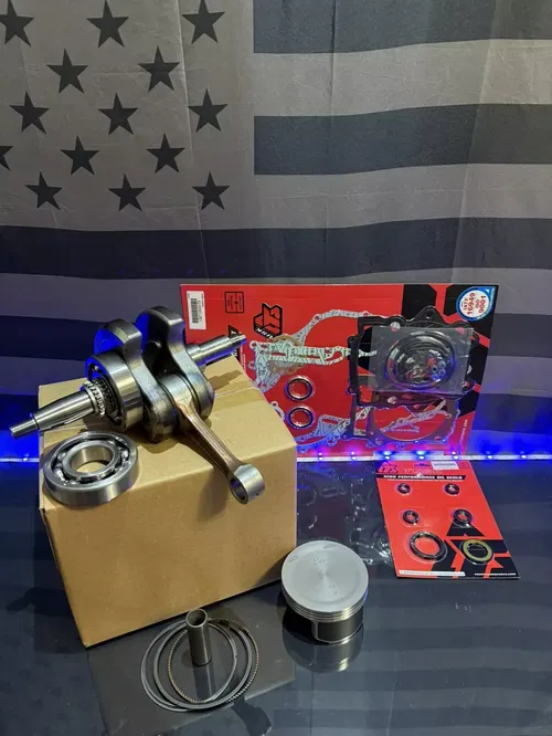 Yamaha 15-24 Raptor 700 700R Engine Motor Rebuild Kit - Crankshaft Piston