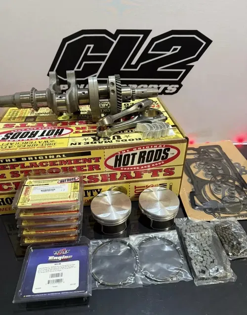 Polaris 2011-2012 RZR 900 Engine Motor Rebuild Kit - Crankshaft Pistons Bearings