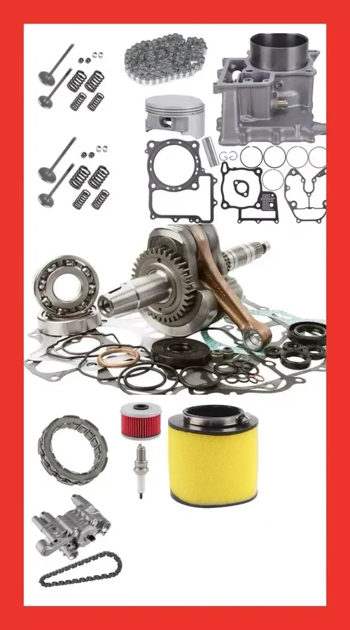 Honda Foreman Rubicon 520 FA Complete Engine Motor Rebuild Kit 20-25