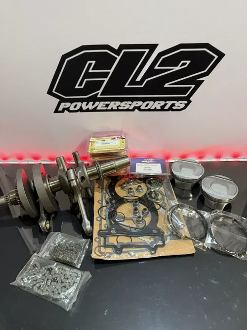 Polaris 2013-2014 RZR 900 Engine Motor Rebuild Kit - Crankshaft Pistons Bearings