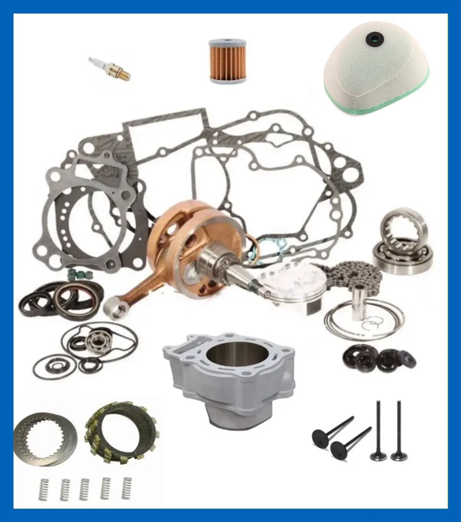 Dirt bike engine rebuild hot sale kits