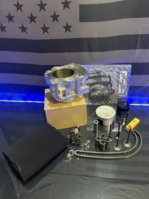 Yamaha Rhino 700 Top End Engine Rebuild Kit - Cylinder Piston Valves