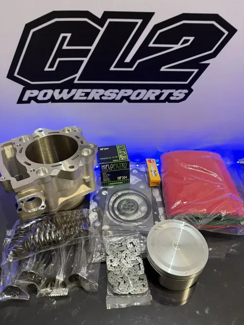 2019-2025 Yamaha Grizzly Kodiak 700 Big Bore Rebuild Kit- Cylinder Piston Valves