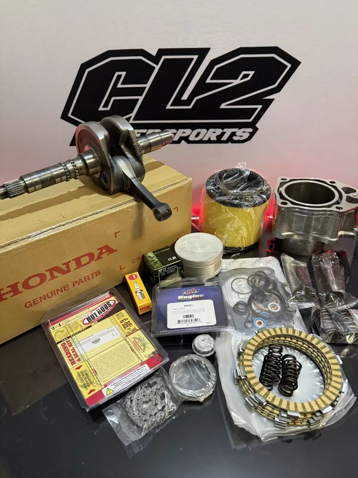 2022-2025 Honda Foreman Rubicon 520 Complete Engine Motor Rebuild Kit