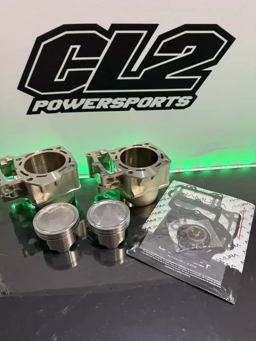 Kawasaki 2015-2024 Brute Force 750 Top End Kit - Cylinders Pistons Gaskets
