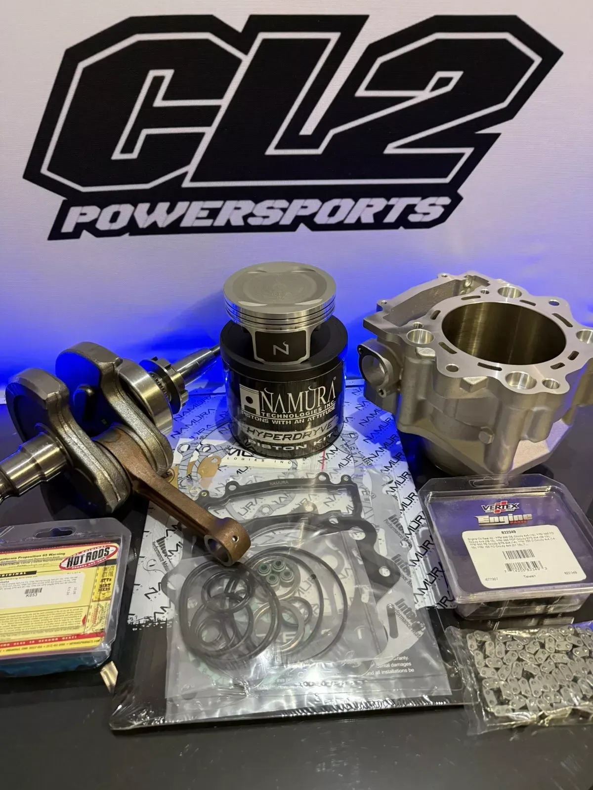 2019-2025 Yamaha Grizzly / Kodiak 700 Engine Motor Rebuild Kit - Crank Cylinder