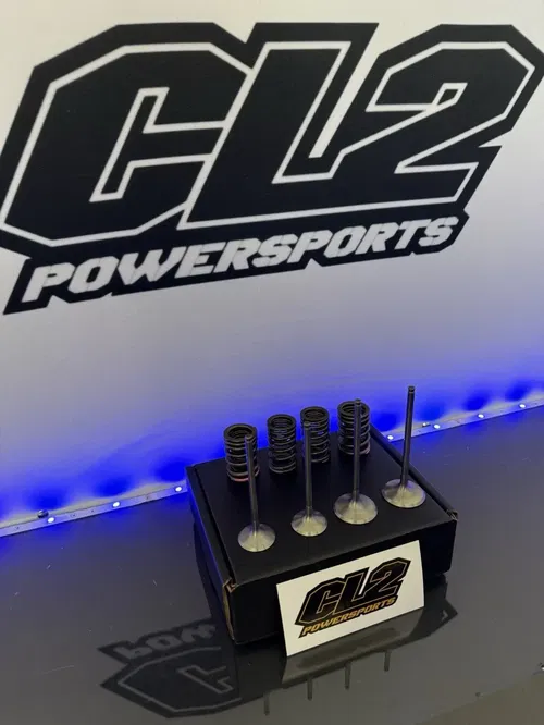 2019-2023 Yamaha YZ250F WR250F Titanium Valves With Springs - Intake & Exhaust