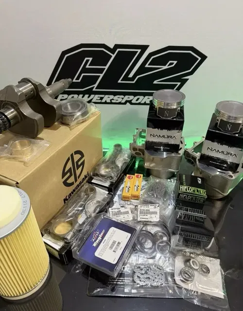 2019-2023 Yamaha YZ250F WR250F Titanium Valves With Springs - Intake & Exhaust