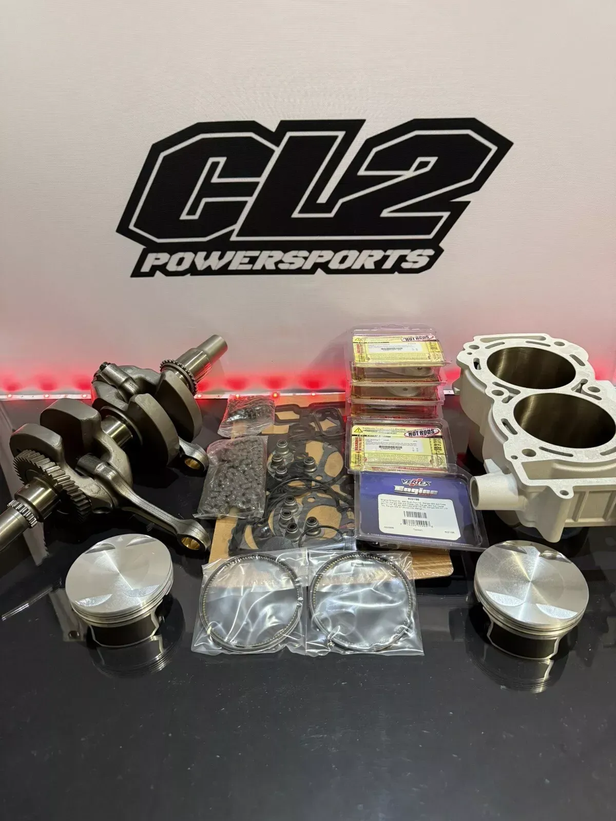 Polaris 2014-2018 RZR 1000 XP 4 Engine Rebuild Kit - Crankshaft Piston Cylinder