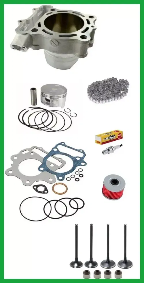 17-19 Kawasaki KX250F Top End Engine Motor Rebuild Kit KX 250 250F