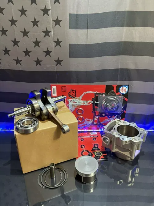 Yamaha 15-24 Raptor 700 700R Engine Rebuild Kit - Crankshaft Piston Cylinder