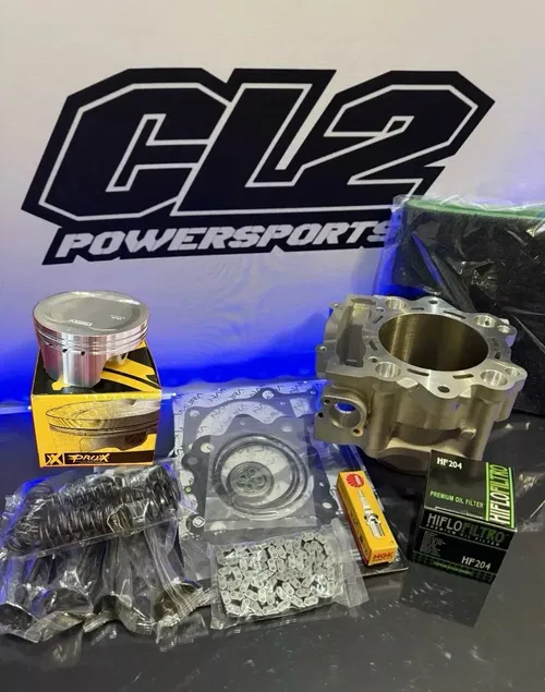 Yamaha Viking 700 Top End Rebuild Kit - Cylinder / Piston / Valves / Chain
