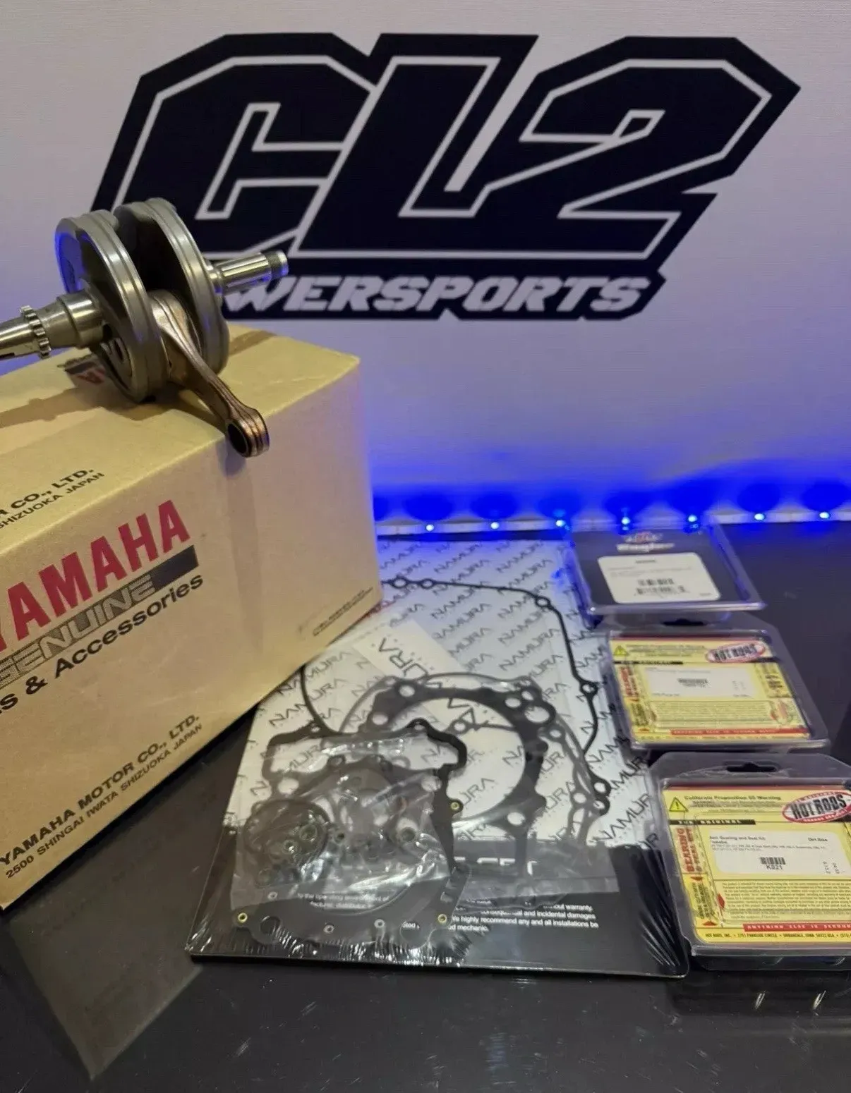 2020-2022 Yamaha YZ450F YZ WR FX 450 Bottom End Engine Motor Rebuild Kit