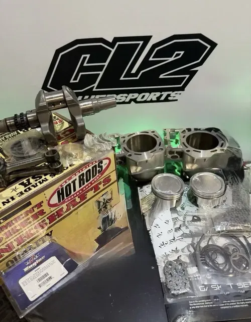 2015-2024 Kawasaki Brute Force 750 Rebuild Kit- Crankshaft, Pistons, Cylinders