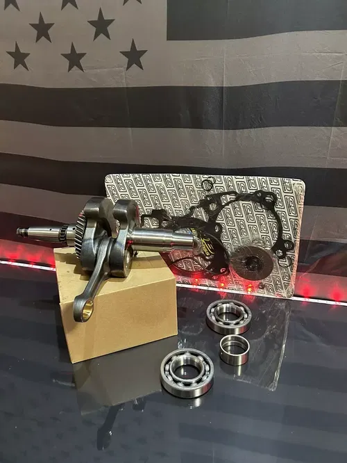 Polaris 18-24 Sportsman 570 Bottom End Rebuild Kit - Crankshaft Bearings Gaskets