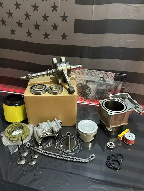 Honda Pioneer 700 Complete Engine Motor Rebuild Kit + Transmission Bearings