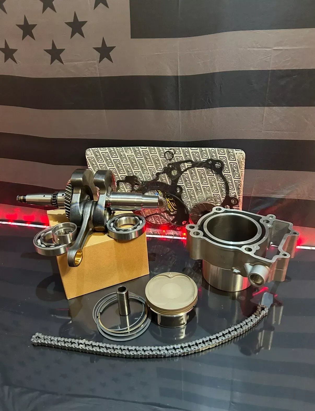 Polaris 14-16 Sportsman 570 Engine Rebuild Kit - Crankshaft Piston Cylinder