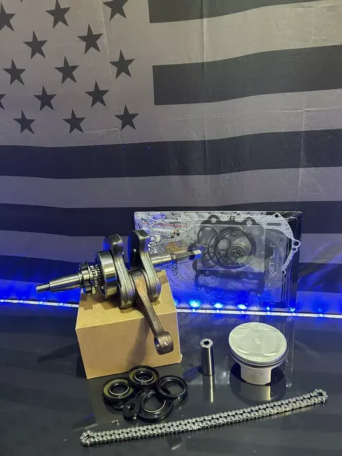 Yamaha Viking 700 Engine Motor Rebuild Kit - Crankshaft Piston Bearings Gaskets