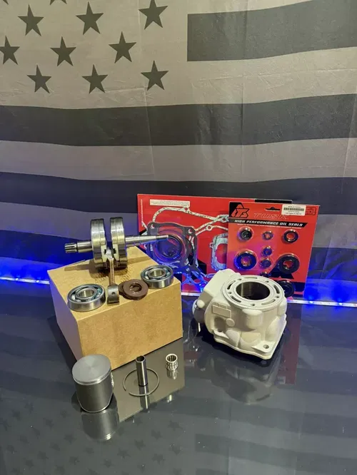 05-21 Yamaha YZ 125 Engine Motor Rebuild Kit - Crankshaft Cylinder Piston