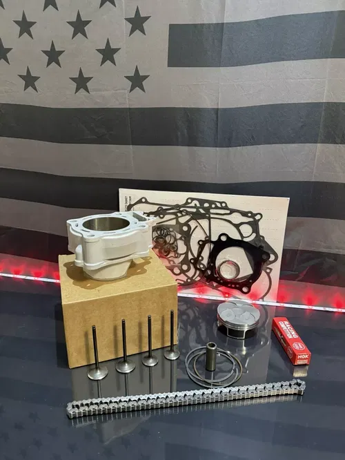 10-11 Honda CRF250R Top End Rebuild kit - Cylinder Piston Valves