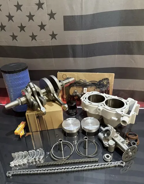 14-16 Polaris RZR 1000 XP RZR 4 Complete Engine Motor Rebuild Kit Without Valves