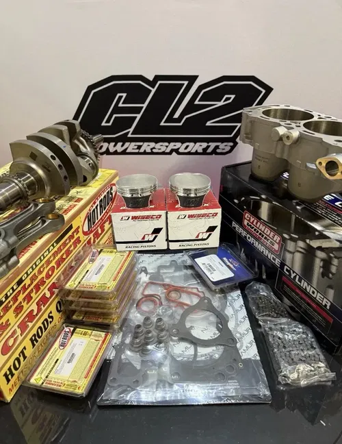 Polaris RZR Turbo S, R, Pro XP Engine Rebuild Kit - Crank Piston Cylinder