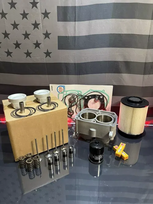 Polaris Ranger RZR 800 Top End Rebuild - Cylinder Pistons Valves Gaskets