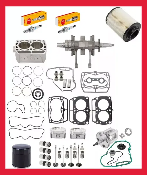 08-17 Polaris Ranger RGR 800 Complete Engine Motor Rebuild Kit