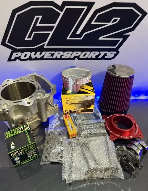 Yamaha 2015-2024 Raptor 700 700R Top End Rebuild Kit- Cylinder Piston Valves