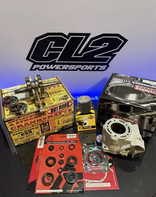 05-21 Yamaha YZ 125 Engine Motor Rebuild Kit - Crankshaft Cylinder Piston
