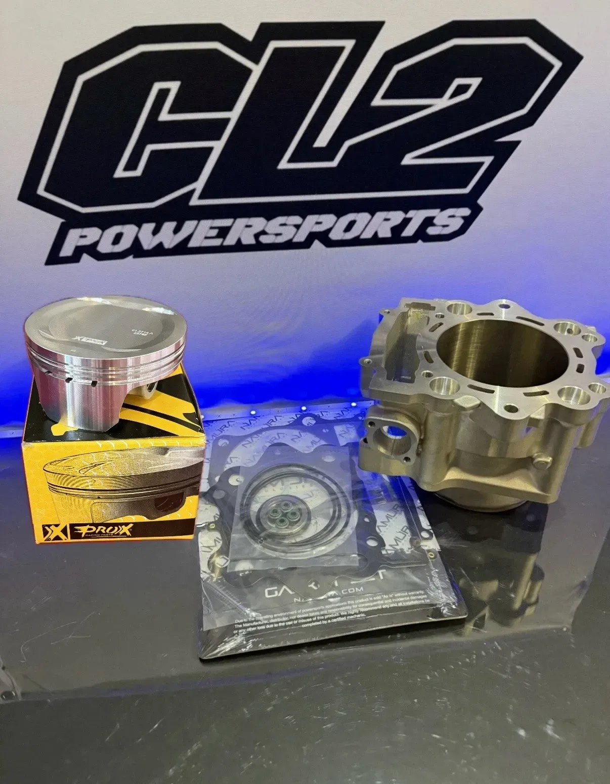 Yamaha Viking Grizzly Kodiak 700 Top End Kit - Cylinder Piston Rings