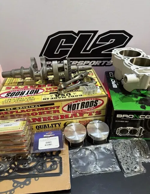 Polaris 2011-2012 RZR 900 Engine Motor Rebuild Kit - Crankshaft Cylinder Pistons