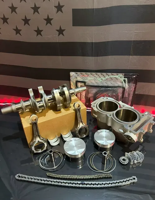 Polaris 17-24 RZR 900 Engine Motor Rebuild Kit - Crankshaft Pistons Cylinder