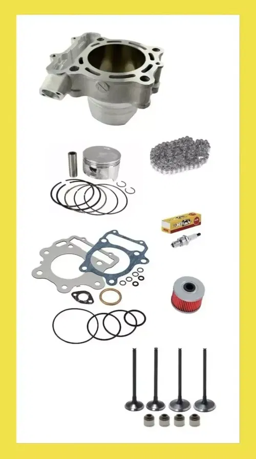 13-24 Suzuki RMZ 450 Top End Rebuild Kit- Cylinder, Piston, Chain, Valves