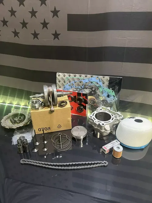 16-18 Suzuki RMZ 250 Complete Engine Motor Rebuild Kit