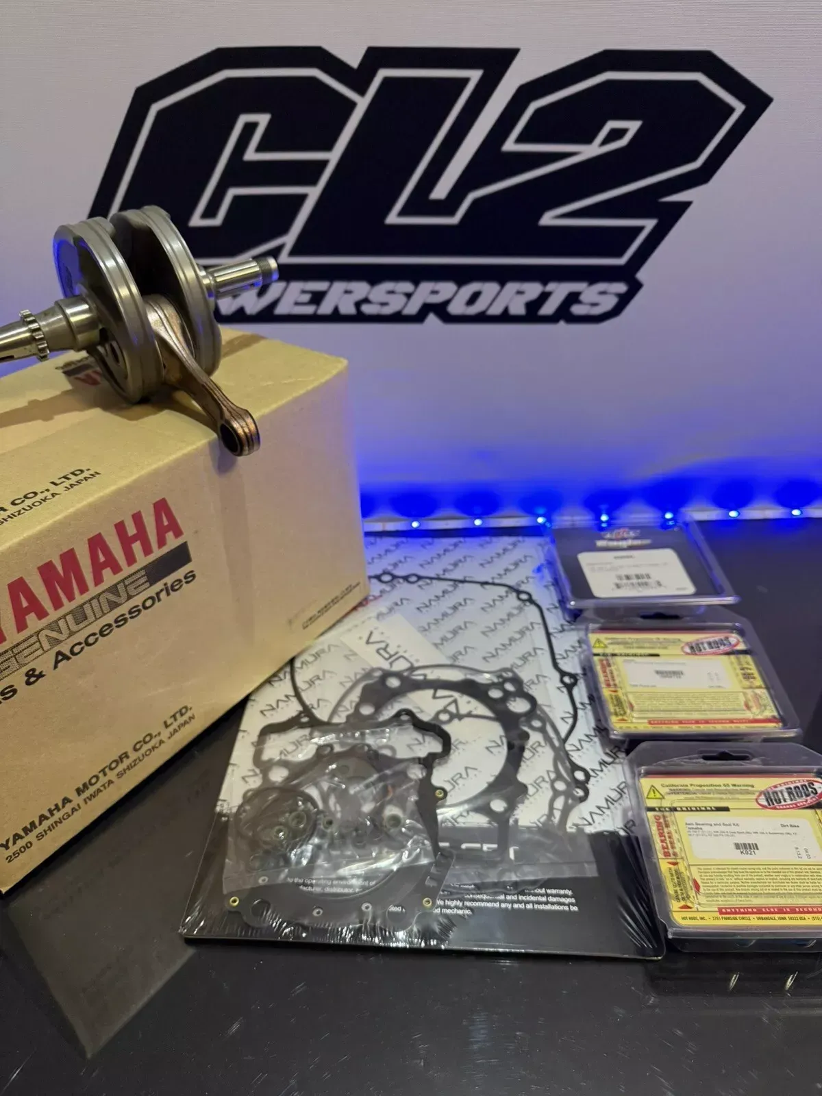 2019-2023 Yamaha YZ250F WR250F YZ250FX Bottom End Engine Motor Rebuild Kit